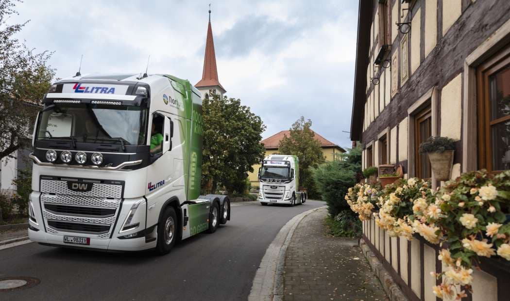 Designwerk: Zwei E-Lkw mit 1.000 kWh gehen an Litra