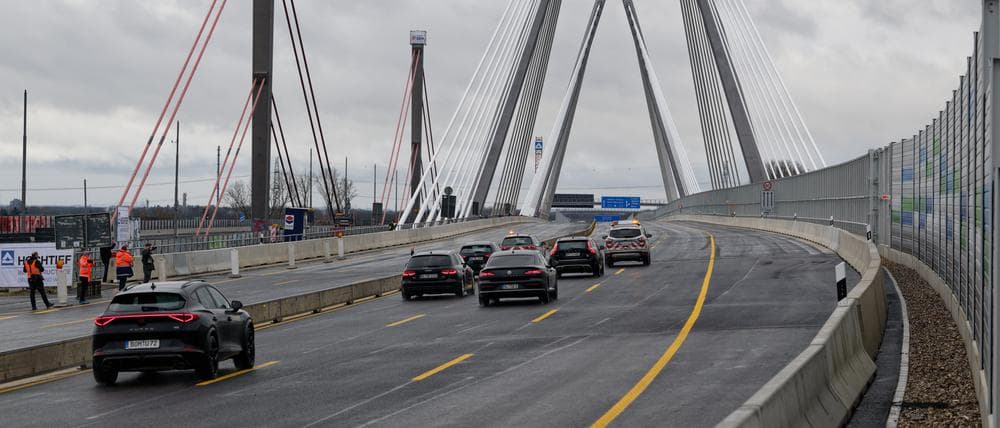 Auch für schwere Lkw: Neue Leverkusener Brücke für den Verkehr freigegeben
