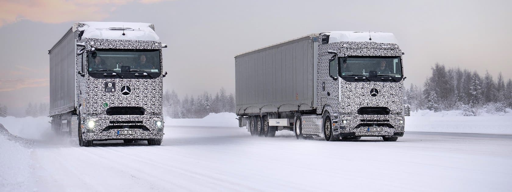 Mercedes-Benz Trucks schließt in Finnland letzte Wintererprobung des eActros 600 vor Serienstart erfolgreich ab