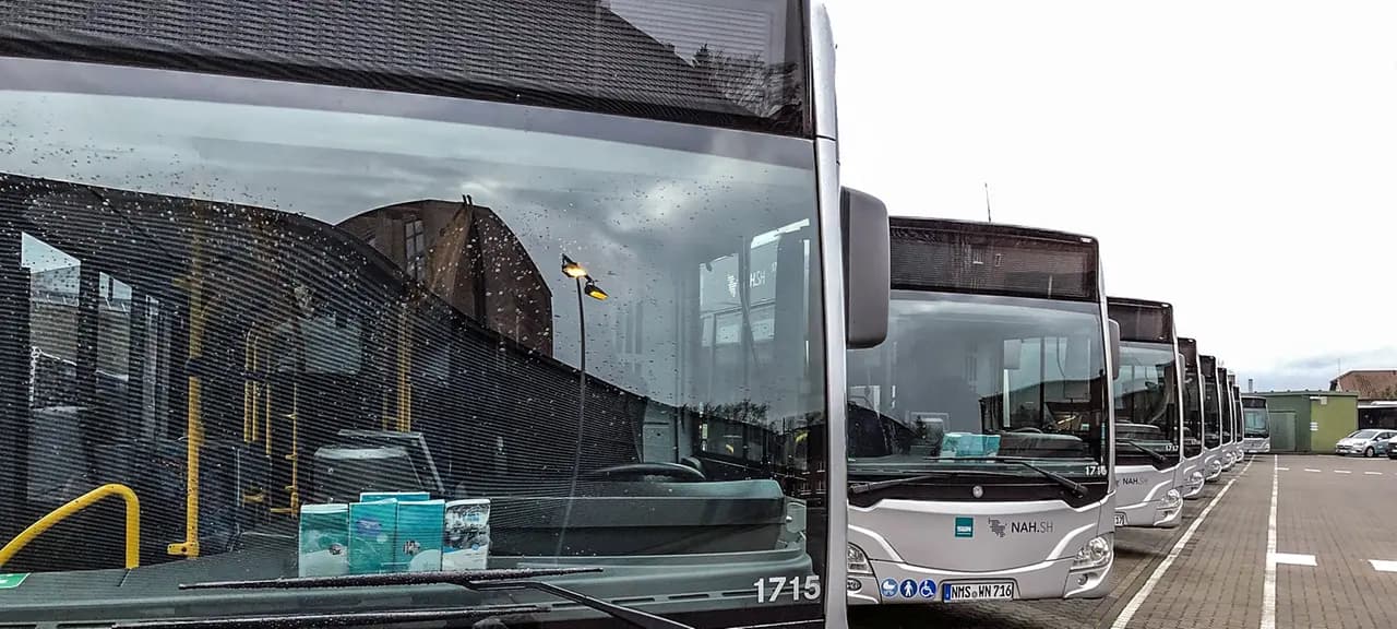 Busfahrer streiken spontan in Neumünster