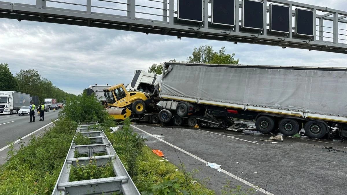 Lkw-Unfall: A1 nach zweitägiger Sperrung freigegeben