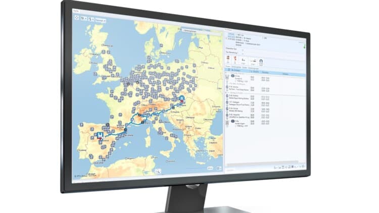 Lkw-Parkplätze: Neues Tool für die schnelle Suche