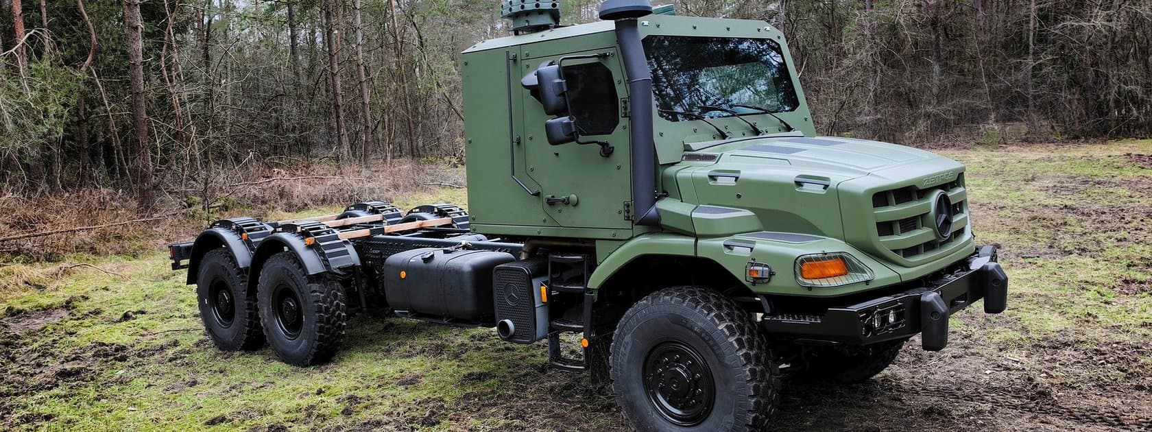 Mercedes-Benz Special Trucks stattet Fahrzeuge mit gepanzerter Fahrerkabine ab Werk aus