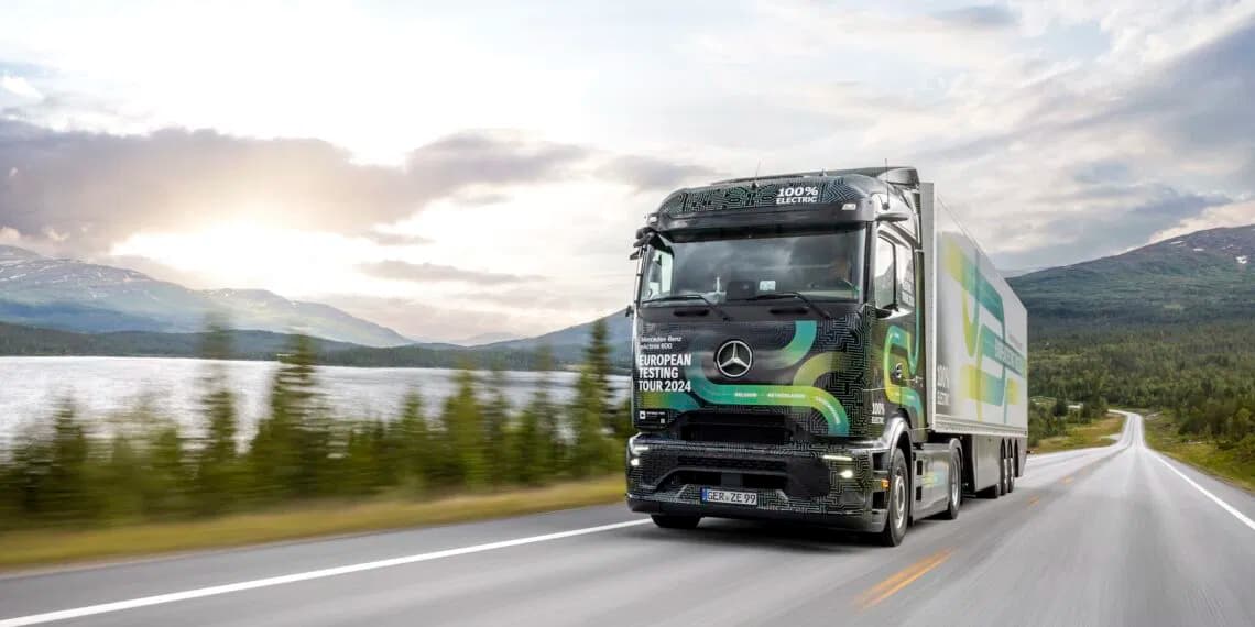 Daimler Truck in schwierigem Fahrwasser