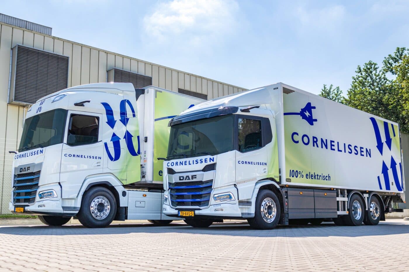 DAF meldet erfolgreiche Kundentests seiner E-Lkw XD und XF