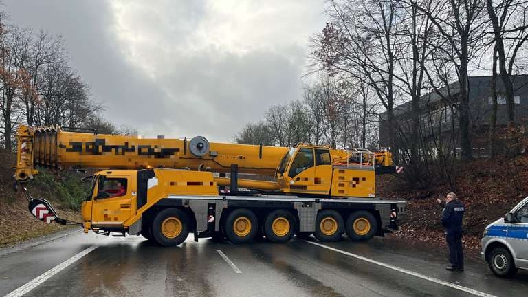 Durchfahrtsverbot: Lkw bleiben im Fokus der Polizei