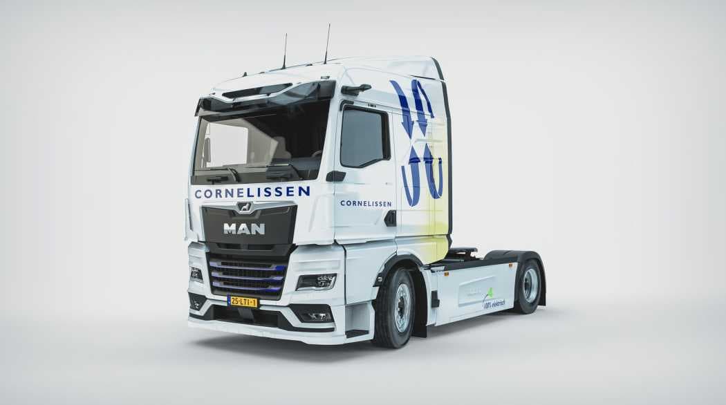 MAN: Cornelissen ordert 27 Elektro-Lkw eTGX und eTGS
