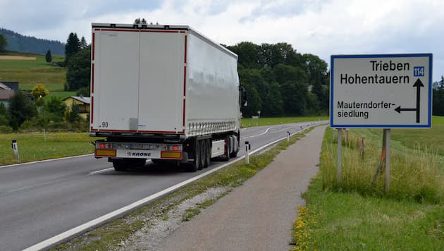 Aufatmen: Endlich Lkw-Verbot für Triebener Tauern