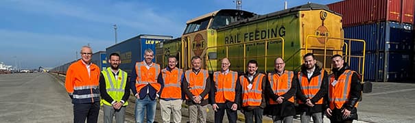 Freightliner DE: Neue Leistung Rotterdam - Rzepin für LKW Walter