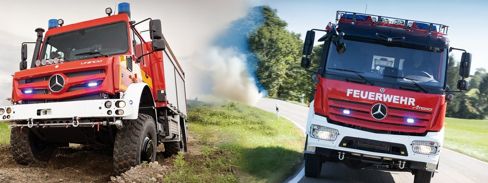 RETTmobil 2025: Mercedes-Benz Special Trucks stellt Unimog TLF 3000 und Atego HLF 10 vor